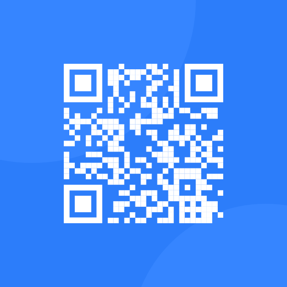 QR code to visit the site Frontend Mentor